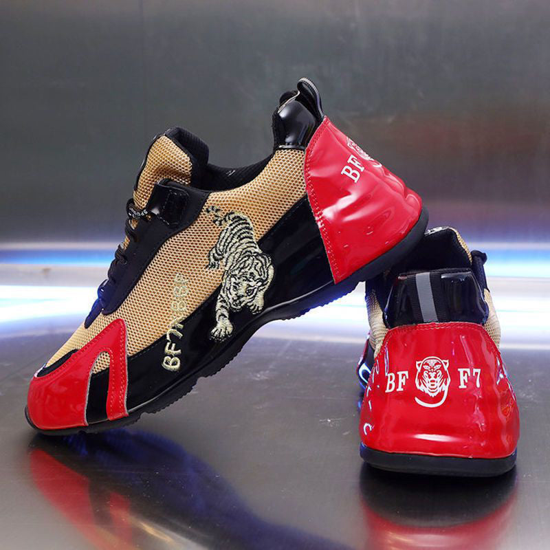 Tiger Head Mesh Sneakers
