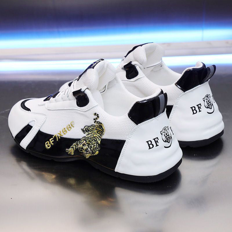Tiger Head Mesh Sneakers