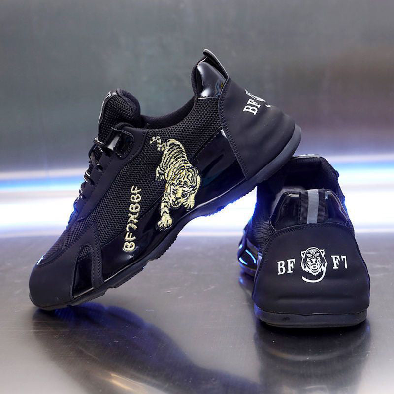 Tiger Head Mesh Sneakers