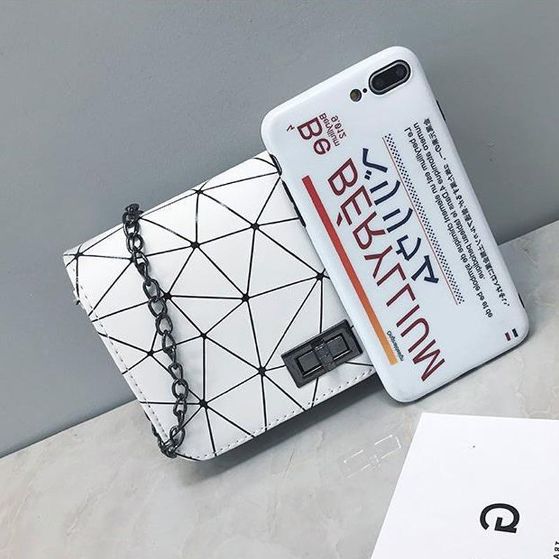 Trendy One-shoulder Small Square Bag