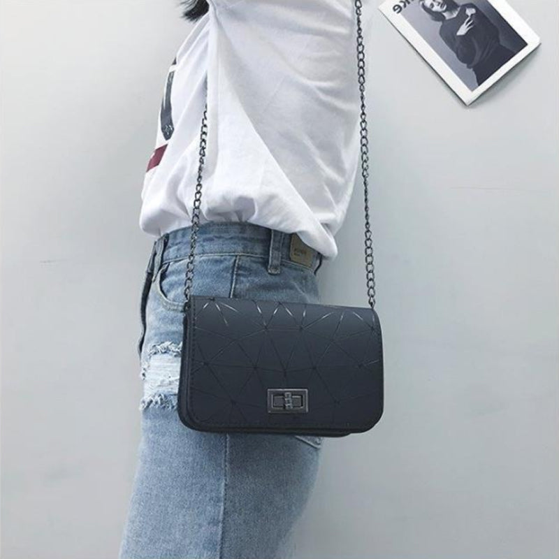 Trendy One-shoulder Small Square Bag
