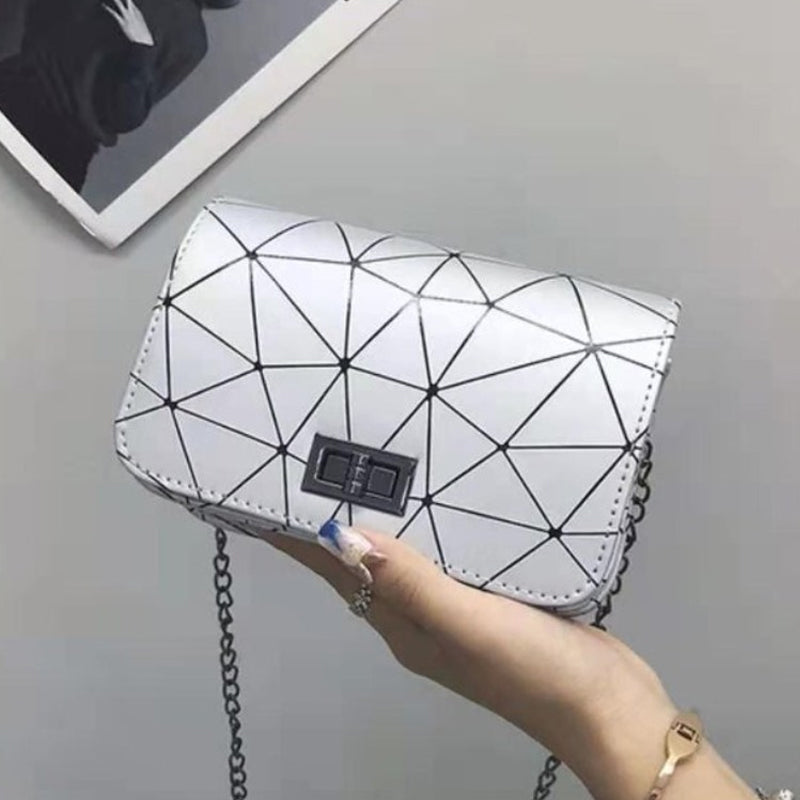 Trendy One-shoulder Small Square Bag