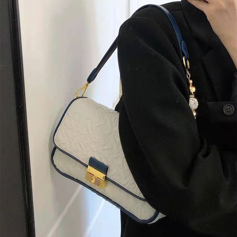 Trendy Printed Canvas Chain Shoulder Bag
