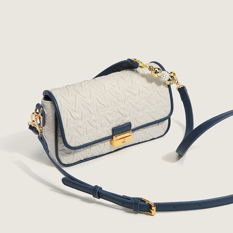 Trendy Printed Canvas Chain Shoulder Bag