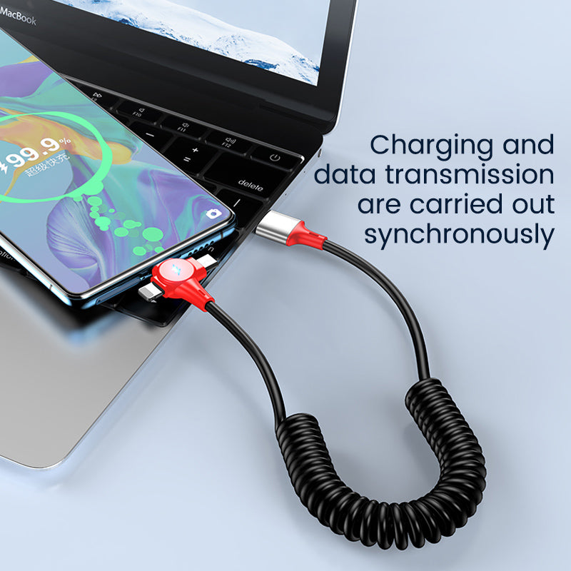 Universal 3-In-1 Quick Charging Cable