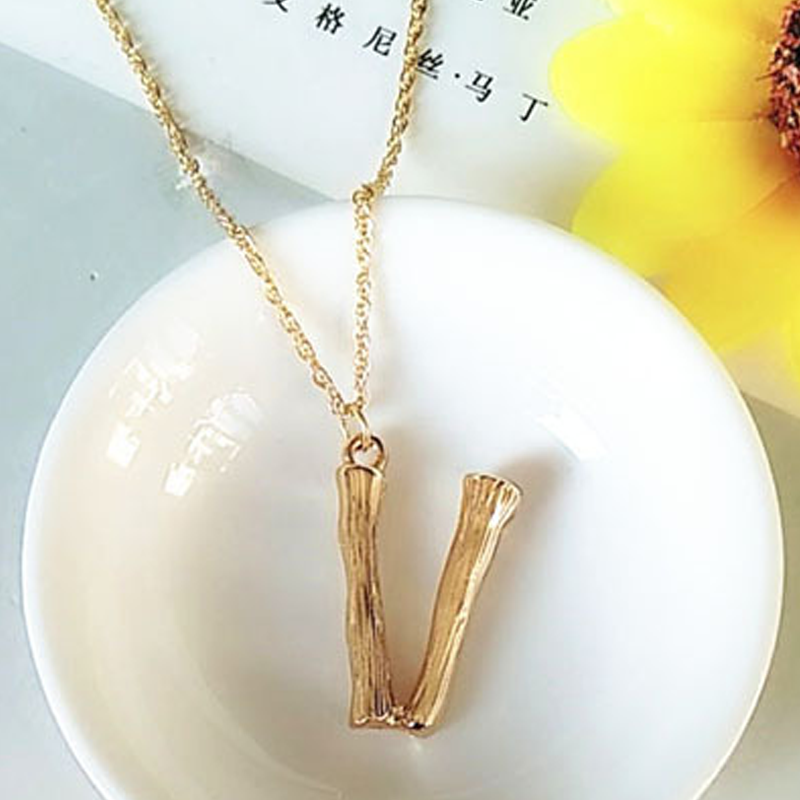 Letter Necklace for Women