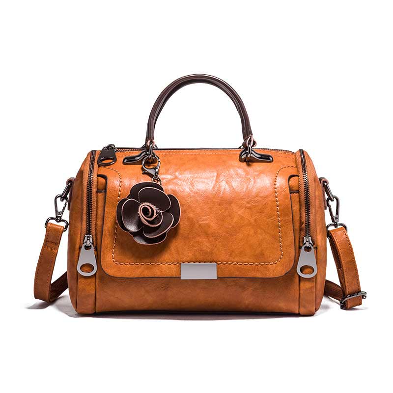 Women Flowers Pendant Crossbody Bag