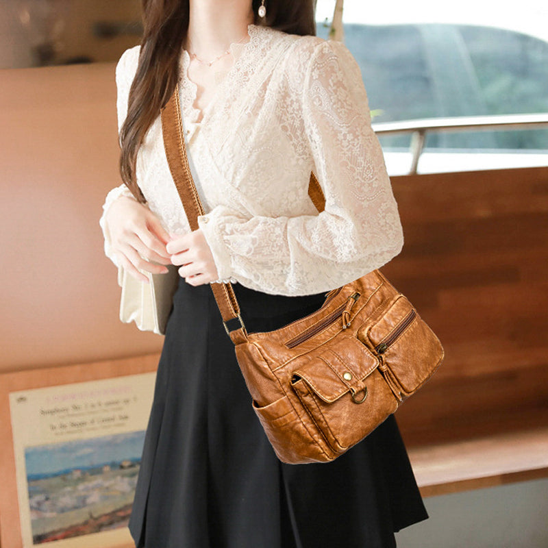 Women's Soft Leather Shoulder Bag