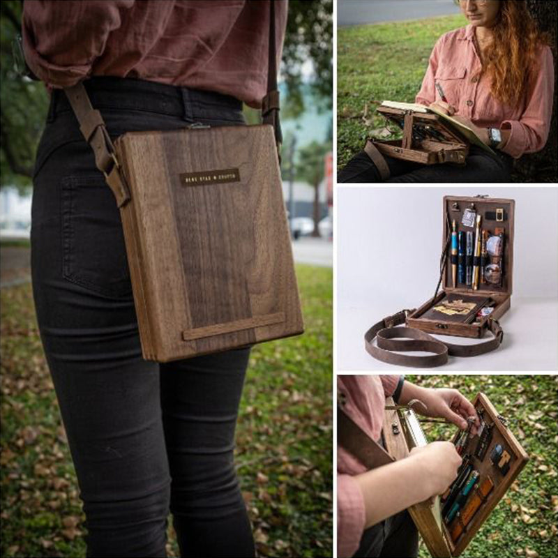 Writers Messenger Wood Box