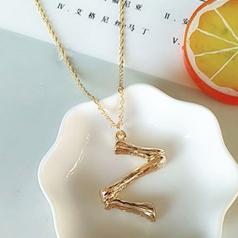 Letter Necklace for Women