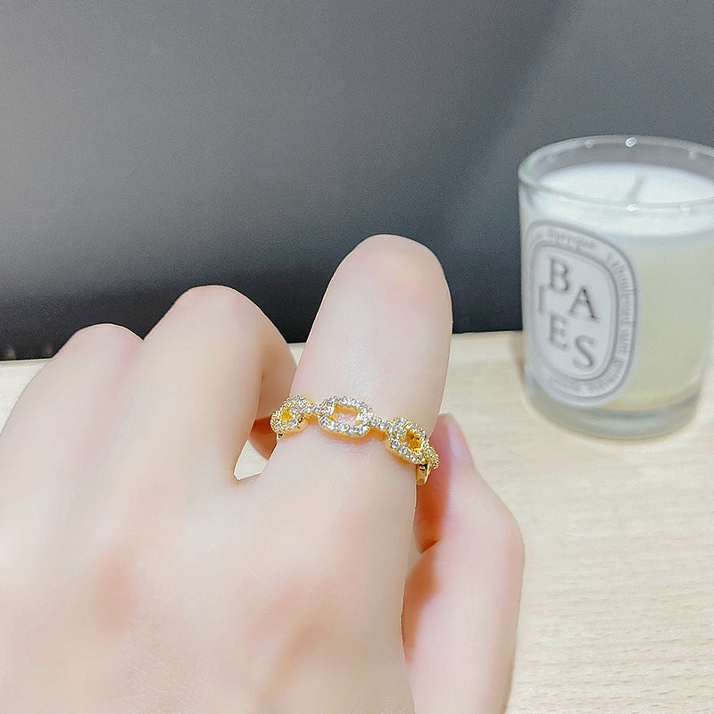 Zircon Round Rings