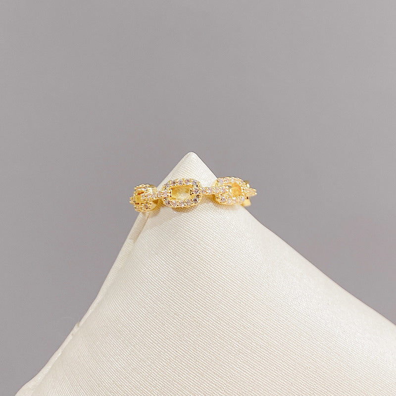 Zircon Round Rings