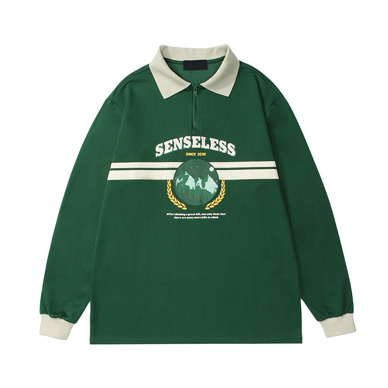 POLO Half Zip Sweatshirt