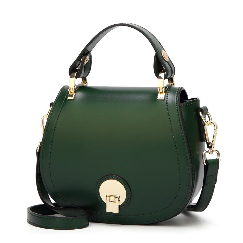 Shiny Leather Small Bag