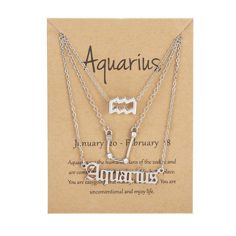 Zodiac Layer Necklaces