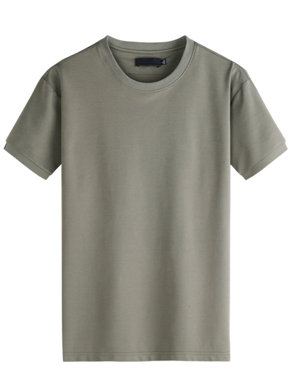 Round Neck Casual Short Sleeve T-Shirt
