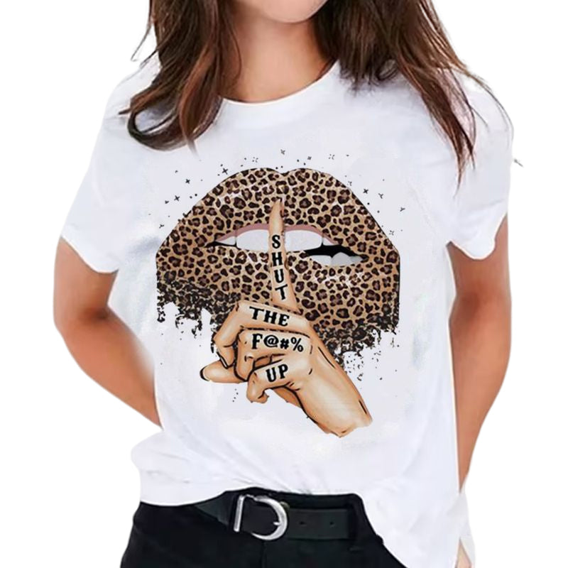 Lip Print T-Shirt
