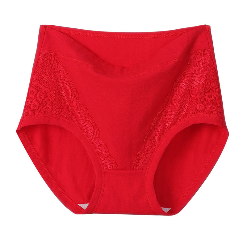 Plus Size High Waist Leak Proof Cotton Panties