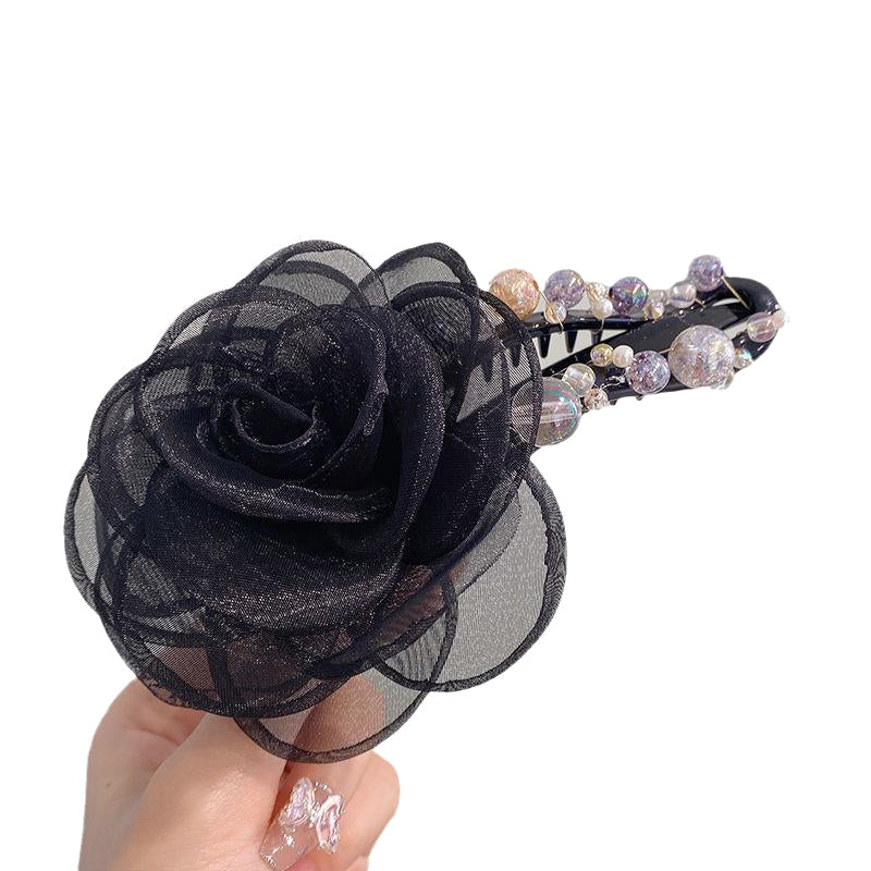 Elegant Flower Hair Clip