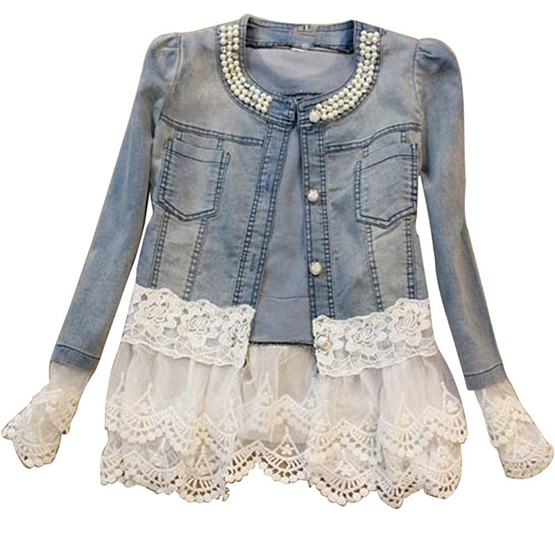 Paneled Denim Jacket