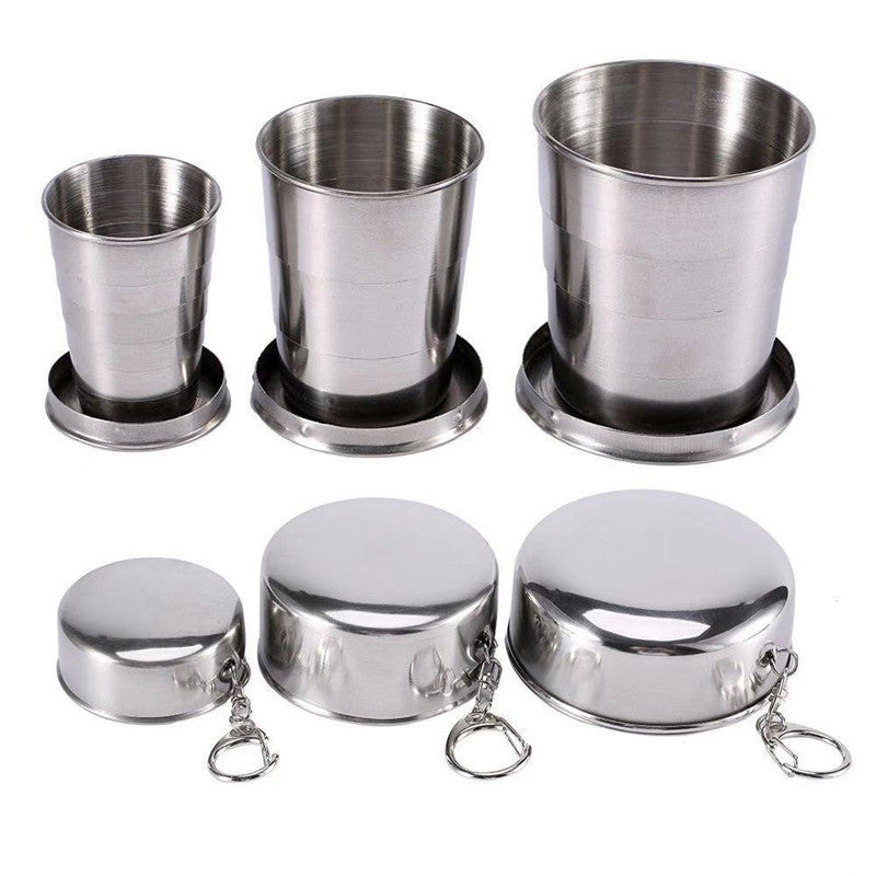 Stainless Steel Folding Cups