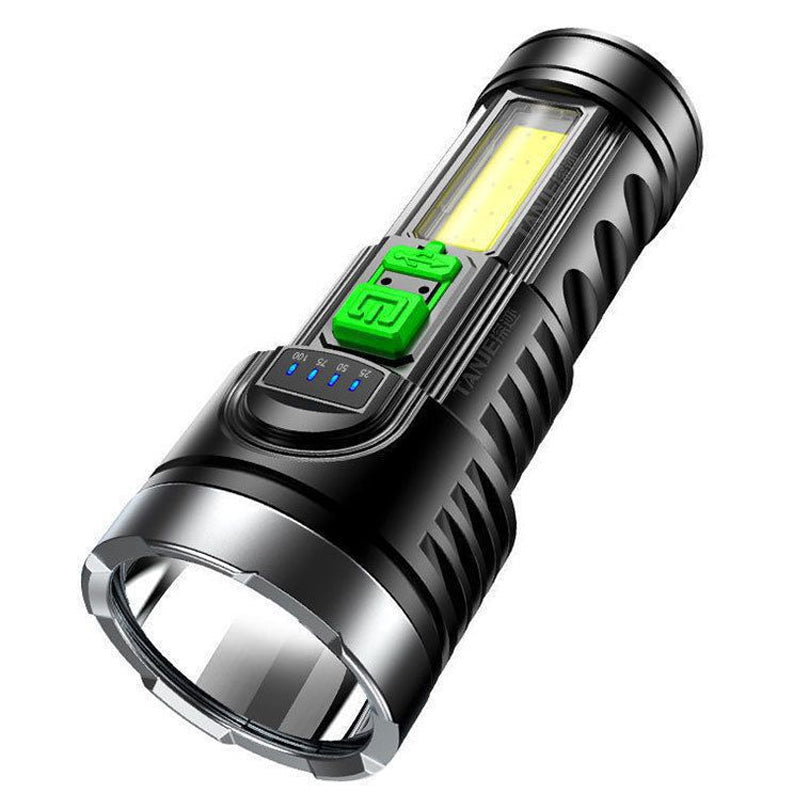 LED Strong Light USB Flashlight
