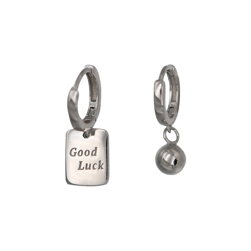 Lucky Alphabet Earrings
