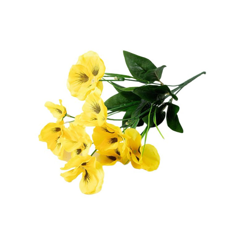 Outdoor Artificial Pansy Flowers