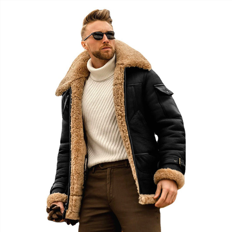 Men's Fur All-in-one Jacket