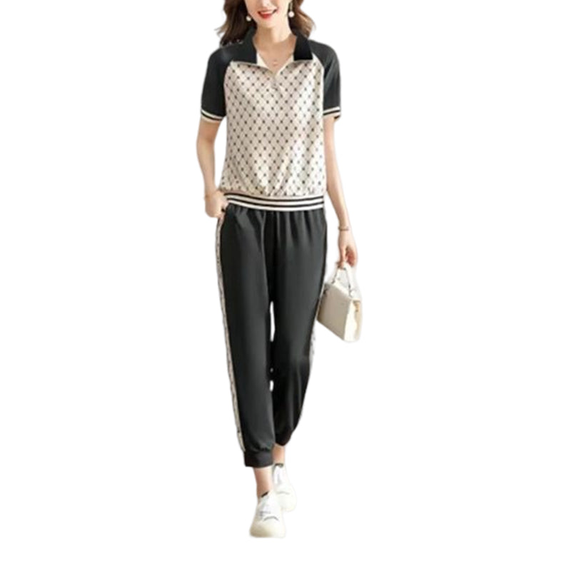 Plus Size Sports Suit