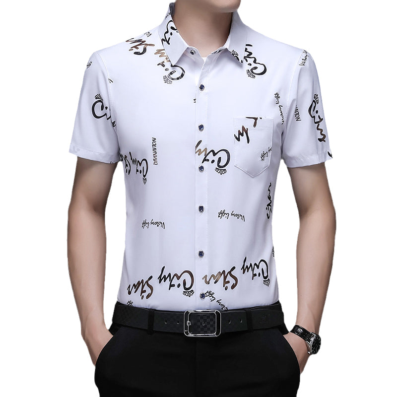 Men’s Thin Short-sleeve Shirt