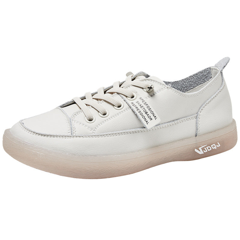 Versatile Soft Sole White Shoes