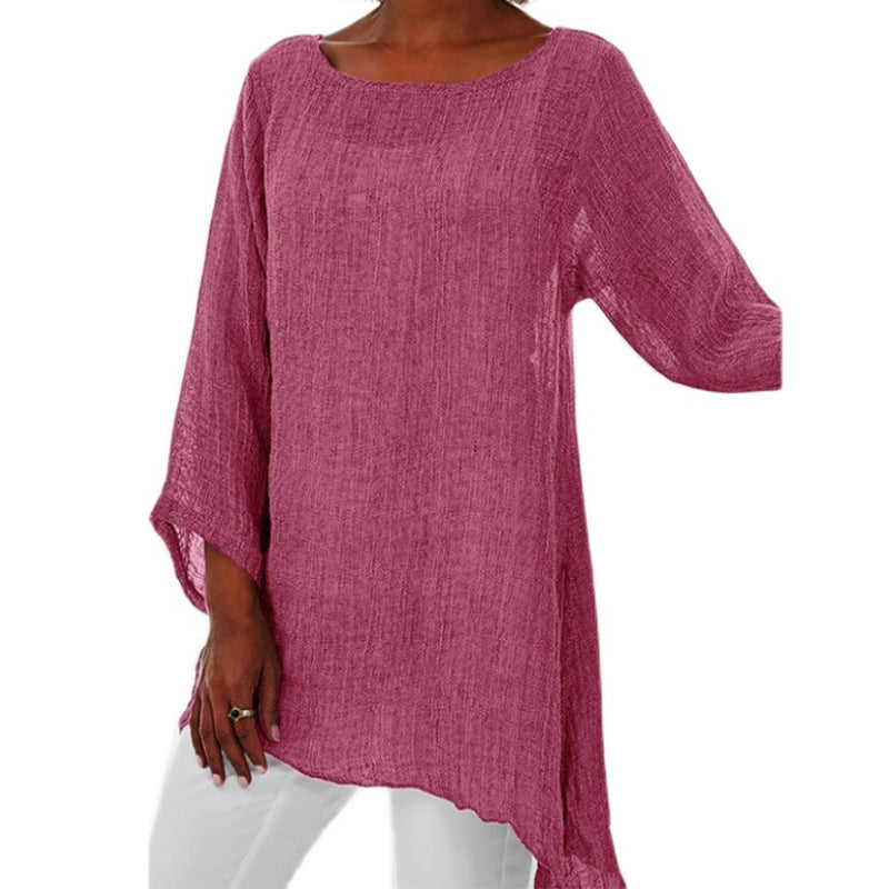 Irregular Long Sleeve T-Shirt