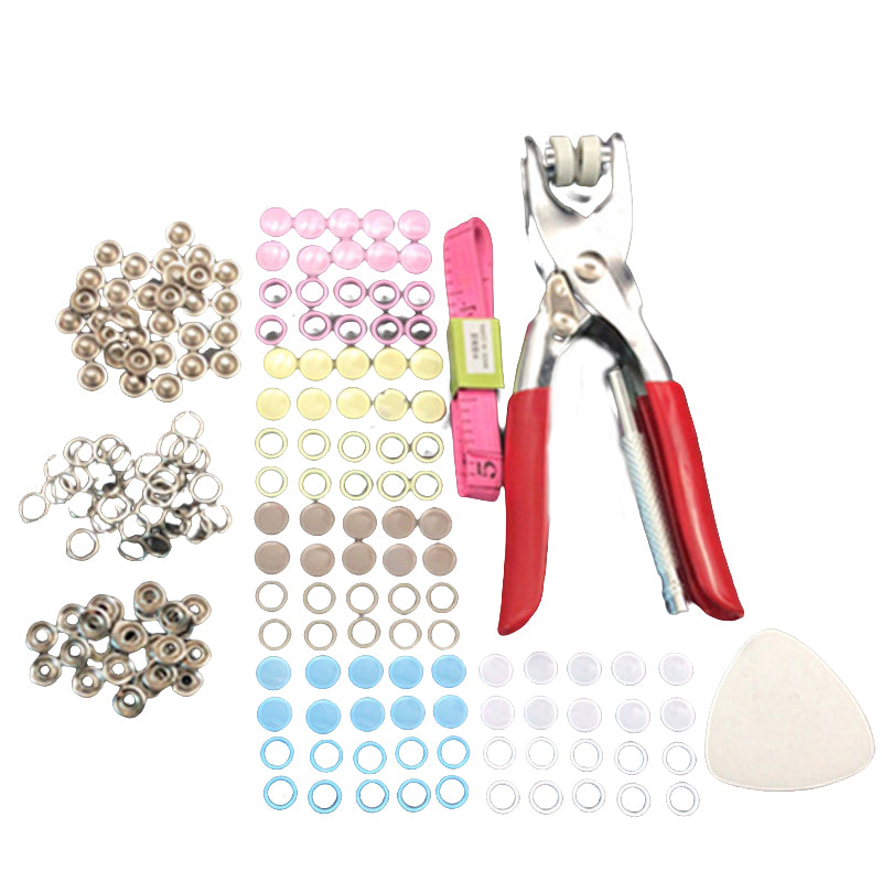 Snap Fasteners Kit Tool Set