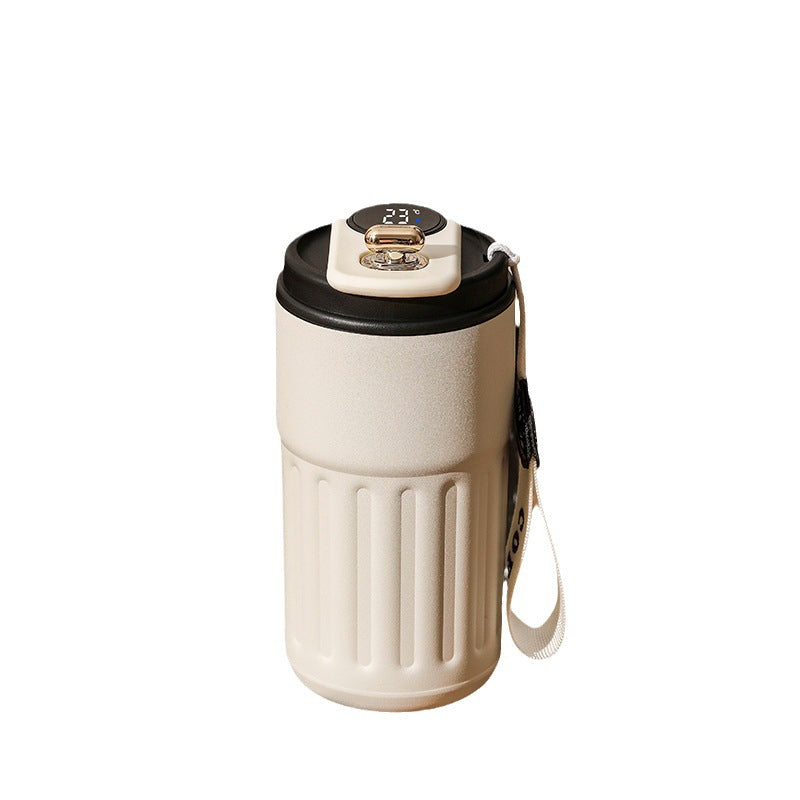 Coffee Thermos With Temperature Indicator