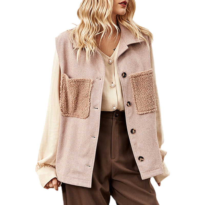 Sleeveless Wool Vest