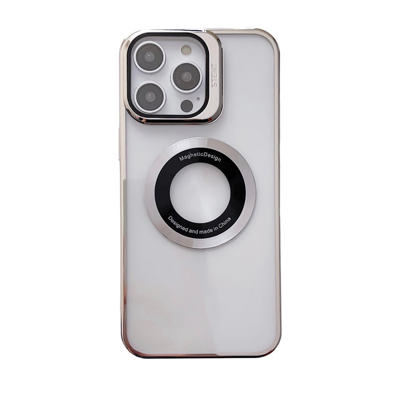 Magnetic iPhone Case with Lens Holder