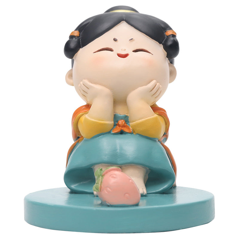 Tang Lady Model Desktop Phone Holder