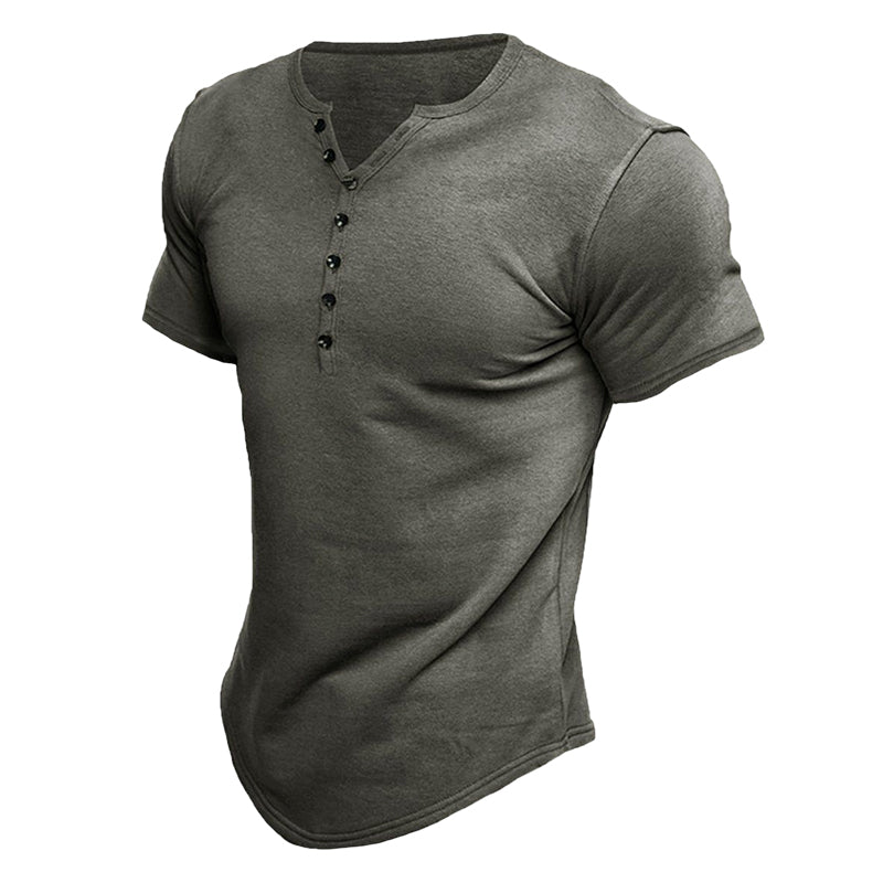Men's Short Sleeve Solid T-Shirt