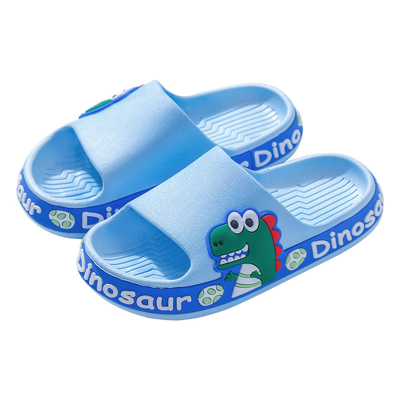 Dinosaur Soft Bottom Non-slip Children's Slippers