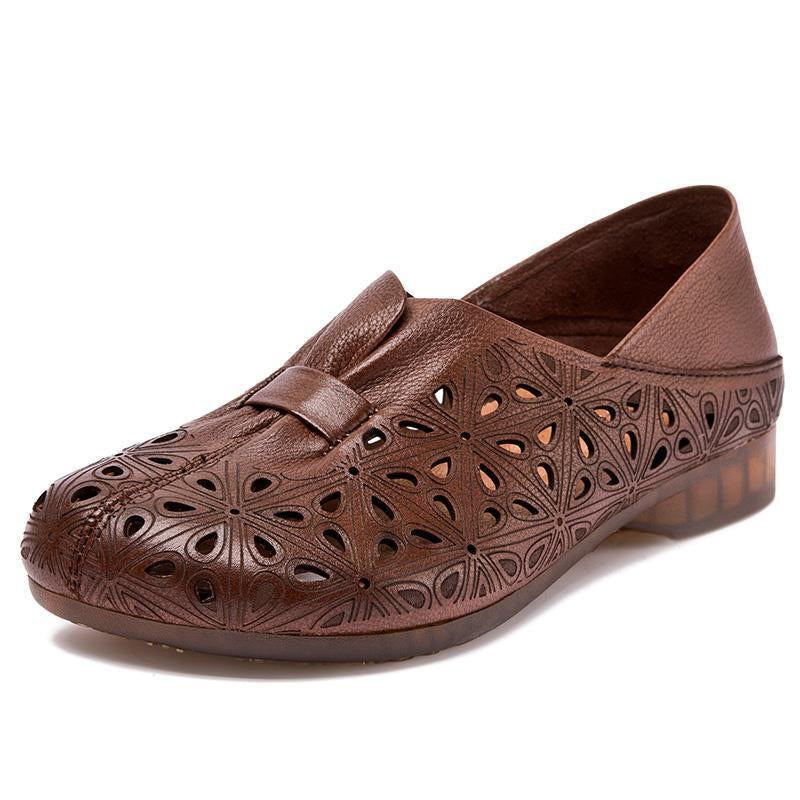 Cutout Breathable Mom Sandals