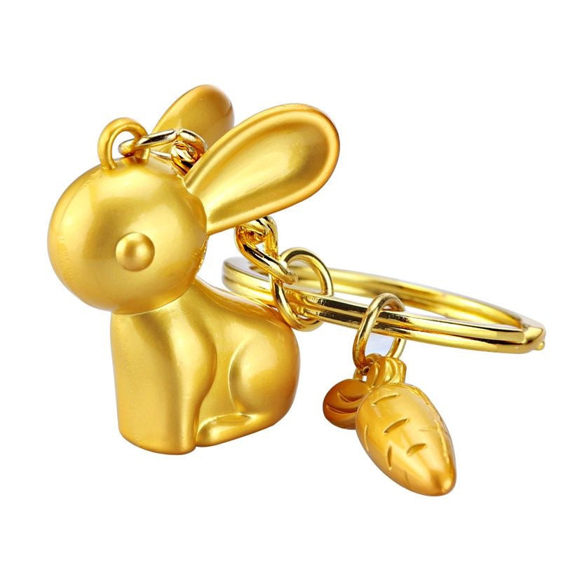 Carrot Rabbit Keychain