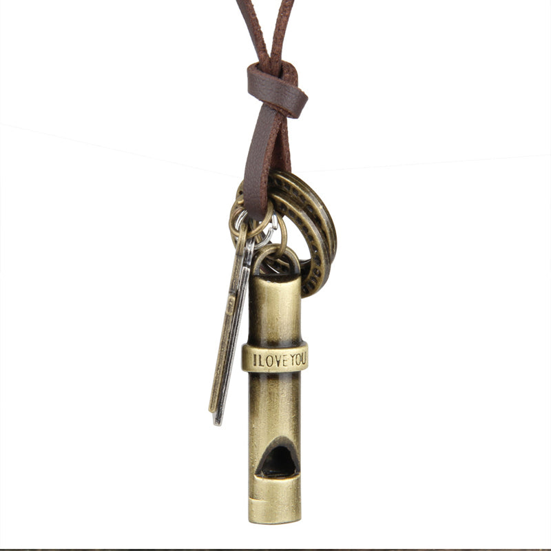 Whistle Metal Pendant