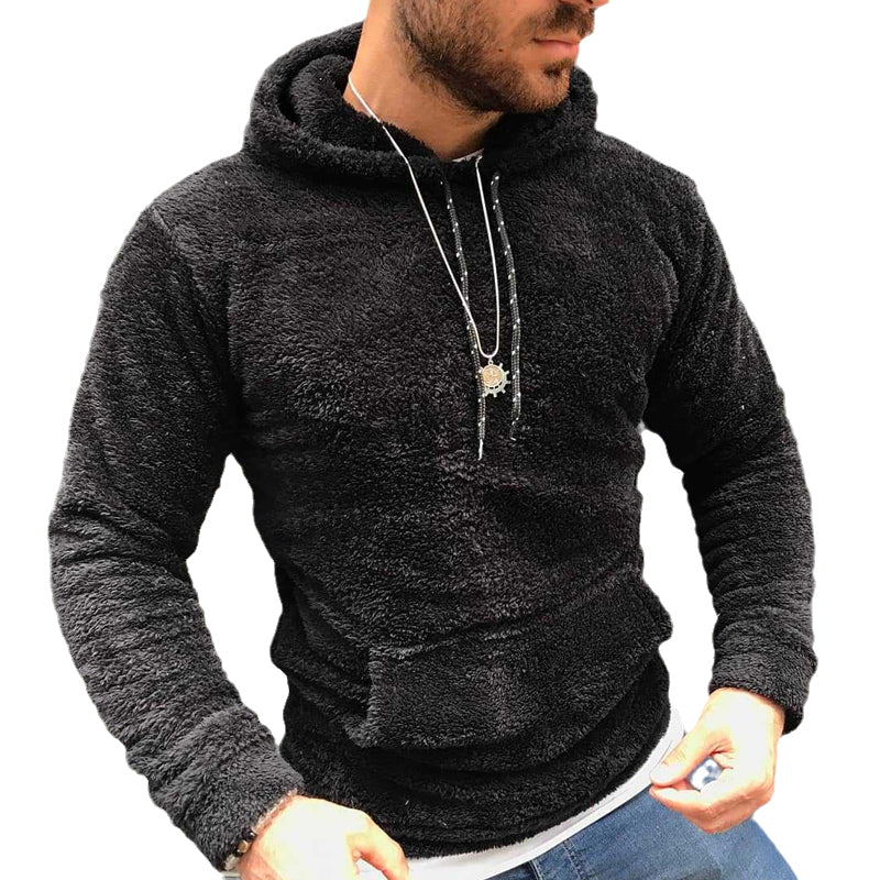Double Face Fleece Hooded Sweatshirt