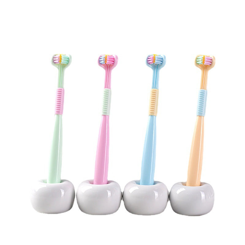 Three Sided Toothbrush