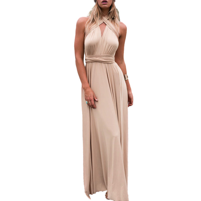 Versatile and Sexy Strap Wrap Dress
