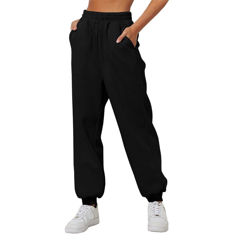 High Waist Loose Track Pants