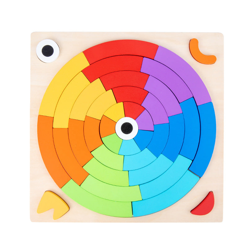 Children's Educational Color Block Puzzle