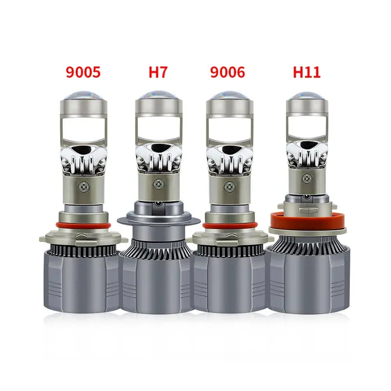 Mini Projector LHD Mode Led Headlight Bulbs(2 pcs)