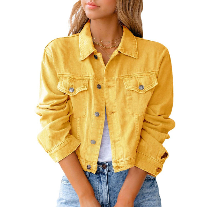 Colorful Denim Jacket